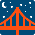 🌉 Puente de noche Significado del Emoji