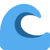 🌊 Ola de agua Significado del Emoji