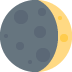 🌒 Luna creciente: Significado del Emoji