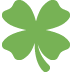 🍀 Significado del Trébol de cuatro hojas