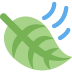 🍃 Hoja aleteando con el viento Significado de Emoji
