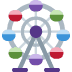 🎡 Noria Significado del Emoji