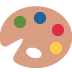 🎨 Paleta de artista Significado del Emoji