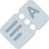 🎫 Boleto Emoji Significado