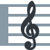 🎼 Partitura musical Significado del Emoji