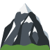 🏔 Montaña cubierta de nieve Significado del Emoji
