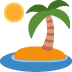 🏝 Isla Desierta Significado del Emoji