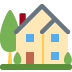 🏡 Significado del Emoji Casa con jardín