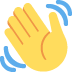 👋 Mano saludando Significado del Emoji