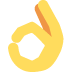 👌 Mano OK Significado del Emoji