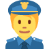 👮‍♂ Hombre, oficial de policía, Significado del Emoji