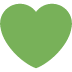 💚 Corazón verde Significado del Emoji