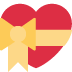 💝 Corazón con cinta Significado del Emoji