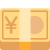 💴 Billete en yen Significado del Emoji