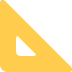 📐 Significado del Emoji Regla triangular