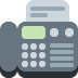 📠 Máquina de fax Significado del Emoji