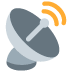 📡 Antena satelital Significado del Emoji