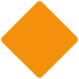 🔶 Diamante naranja grande Significado del Emoji