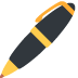 🖊 Bolígrafo Emoji Significado & Guía de uso