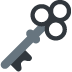 🗝 Llave antigua Significado del Emoji