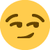 😏 Cara sonriente Significado del Emoji