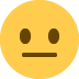 😐 Cara neutra Significado del Emoji
