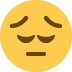 😔 Cara pensativa Significado del Emoji