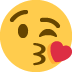 😘 Cara lanzando un beso Significado del Emoji