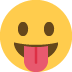 😛 Cara con lengua Significado del Emoji