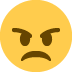 😠 Cara de enojo Significado del Emoji