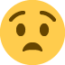 😧 Significado del Emoji Cara de angustia