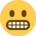 😬 Cara con mueca Significado del Emoji