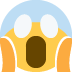 😱 Cara gritando de miedo Significado del Emoji
