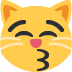 😽 Gato besando Significado del Emoji