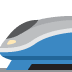 Tren de alta velocidad 🚄 Significado de Emoji
