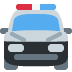 🚔 Coche de policía que viene en dirección contraria Significado del Emoji