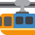 🚟 Ferrocarril suspendido Significado del Emoji