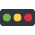 🚥 Semáforo horizontal Significado del Emoji