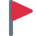 🚩 Bandera triangular Significado del Emoji