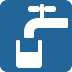 🚰 Agua potable Significado del Emoji