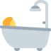 🛀 Persona bañándose Significado del Emoji