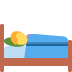 🛌 Persona en la cama Significado del Emoji