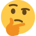 🤔 Significado del emoji Cara pensante