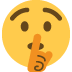 🤫 Significado del emoji Cara de silencio