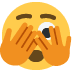 🫣 Cara con un ojo asomando Significado de Emoji