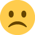 Cara con el ceño fruncido ☹️ Significado de Emoji
