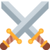 ⚔ Significado del Emoji Espadas cruzadas