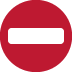 ⛔ Significado del Emoji Prohibida la entrada