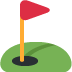 ⛳ Significado del Emoji Bandera en el agujero