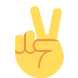 Mano de la victoria ✌ Significado de Emoji
